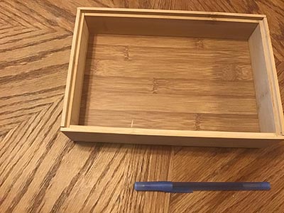 silverware holders (bamboo)