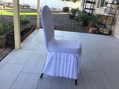 banquet chairs (premium crown back w/padded seats/backs, charcoal gray fabric)