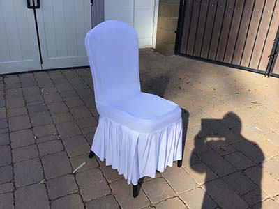 banquet chairs (premium crown back w/padded seats/backs, charcoal gray fabric)