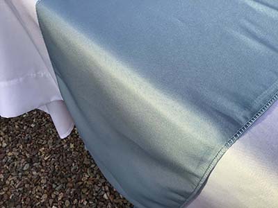 table runners (dusty blue) - 12 x 108