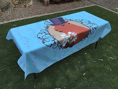 rectangle tablecloths (Groundhog Day) - 60 x 84
