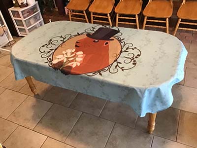 rectangle tablecloths (Groundhog Day) - 60 x 84
