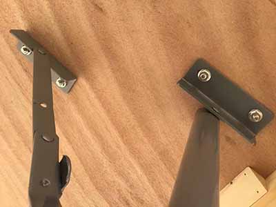 5 foot round tables (wood top)