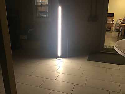 LED floor lamp / mood lamp (57.5 high; corded electric)