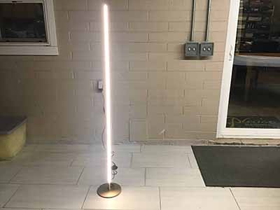 LED floor lamp / mood lamp (57.5 high; corded electric)
