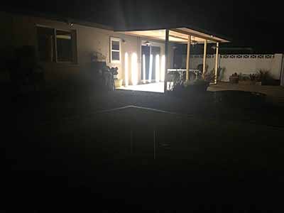 LED floor lamp / mood lamp (57.5 high; corded electric)