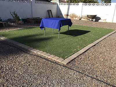 square tablecloths (royal blue) - 54