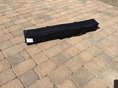 slant leg canopy tent (10 ft. x 10 ft.) - silver