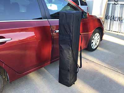 slant leg canopy tent (10 ft. x 10 ft.) - silver