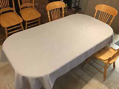 rectangle tablecloths (gray) - 60 x 102