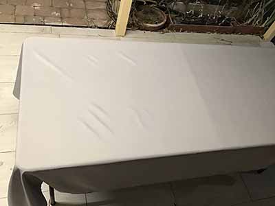 rectangle tablecloths (gray) - 60 x 102