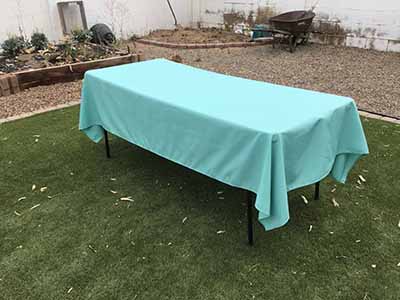 rectangle tablecloths (Tiffany blue) - 60 x 102