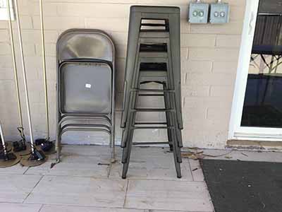 bar stools (steel, dark gray/graphite) - 30 high
