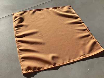 cloth dinner napkins (peach) - 20 x 20