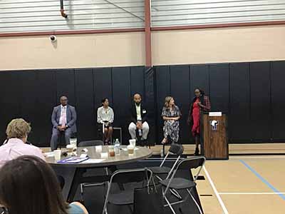 bar stools (steel/plastic, black, with backrest) - 30 seat height