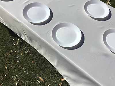 rectangle tablecloths (ivory) - 60 x 126