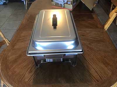 chafing dish
