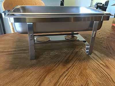 chafing dish