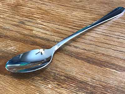 iced tea spoon (stainless steel, Acopa Brigitte 8 18/10 heavy weight)