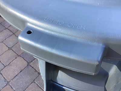 lid for 55-gallon trash can