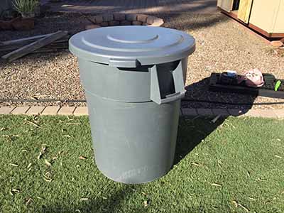lid for 55-gallon trash can