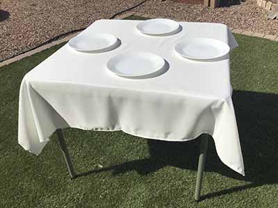 square tablecloths (ivory) - 54