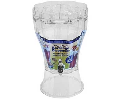 3.5 gallon Party Top Beverage Dispenser (with ice core)