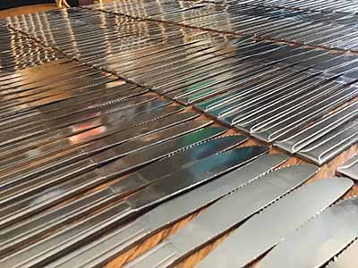 dinner knives / butter knives (stainless steel, Choice Dominion, 8 3/8)