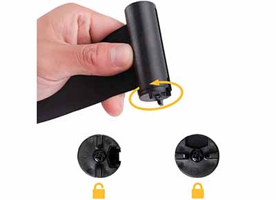 stanchion with 6.5 foot retractable belt