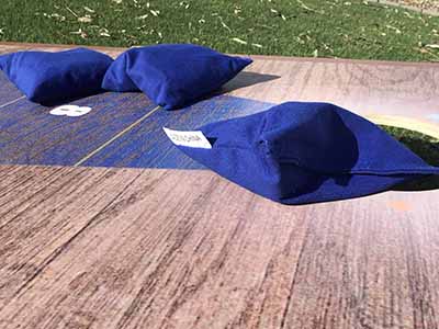 cornhole beanbag toss set