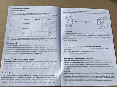 cornhole beanbag toss set