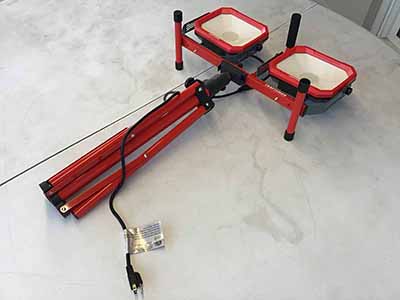 9000 lumens LED work light with tripod (Craftsman)