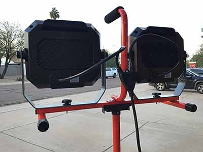 9000 lumens LED work light with tripod (Craftsman)