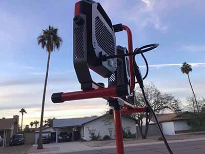 9000 lumens LED work light with tripod (Craftsman)