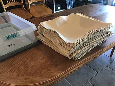 cloth dinner napkins (beige) - 17 x 17