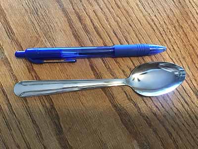 teaspoons (stainless steel, Choice Dominion 5 7/8, 18/0)