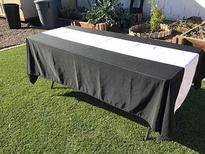 table runners (pastel pink) - 12 x 108