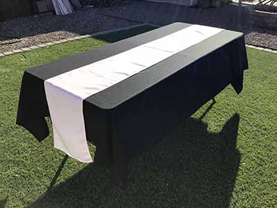 table runners (pastel pink) - 12 x 108