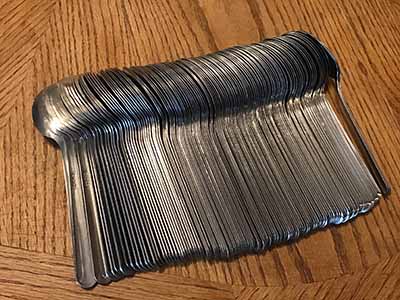 dessert spoons (stainless steel, Choice Dominion 6 7/8, 18/0)