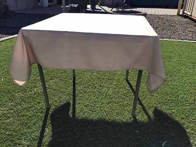 square tablecloths (nude) - 54