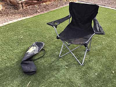 folding camp chair/lawn chair