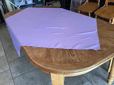 square tablecloths (lavender lilac) - 54