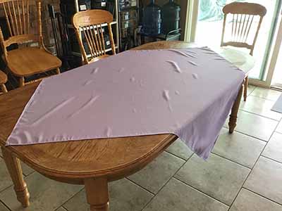 square tablecloths (lavender lilac) - 54