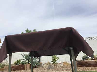 square tablecloths (chocolate) - 54