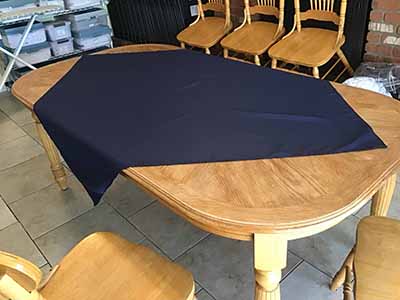 square tablecloths (navy blue) - 54