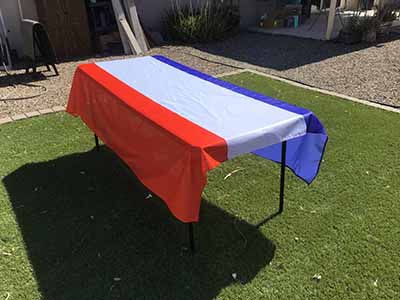rectangle tablecloths (flag of The Netherlands) - 59 x 83