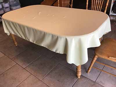 rectangle tablecloths (butter) - 60 x 90