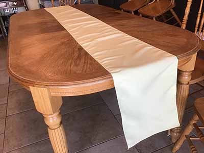 table runners (butter) - 13 x 108