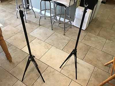 adjustable backdrop stand