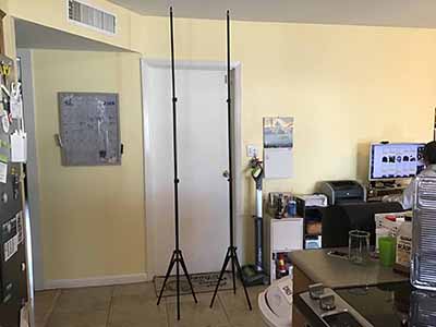 adjustable backdrop stand